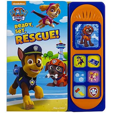 portada Nickelodeon paw Patrol - Ready, Set, Rescue! Sound Board Book - pi Kids 
