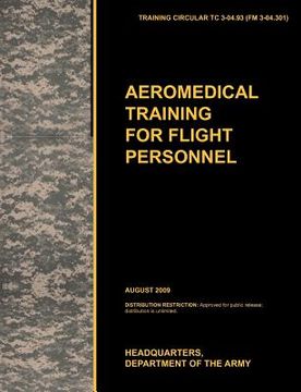 portada aeromedical training for flight personnel (en Inglés)