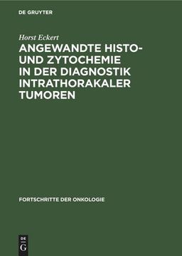 portada Angewandte Histo- und Zytochemie in der Diagnostik Intrathorakaler Tumoren (en Alemán)
