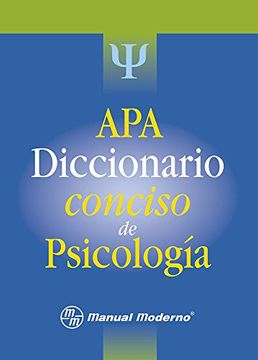portada Apa Diccionario Conciso de Psicologia (in Spanish)