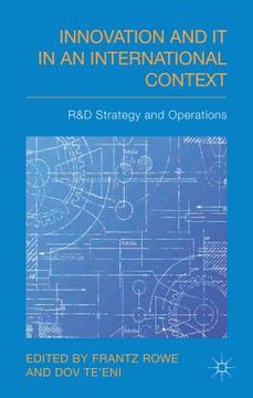 portada Innovation and IT in an International Context: R&D Strategy and Operations (en Inglés)