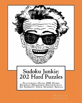 portada sudoku junkie: 202 hard puzzles (en Inglés)