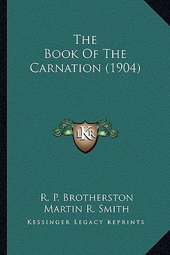 portada the book of the carnation (1904) (in English)