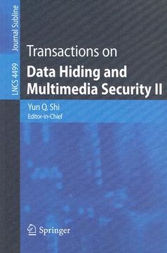 portada transactions on data hiding and multimedia security ii (en Inglés)