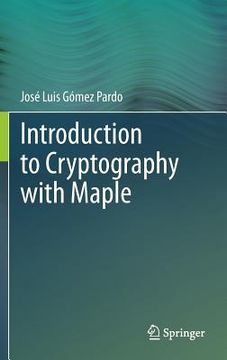 portada introduction to cryptography with maple