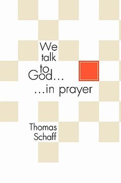 portada we talk to god in prayer (en Inglés)