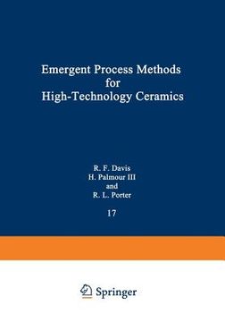 portada Emergent Process Methods for High-Technology Ceramics