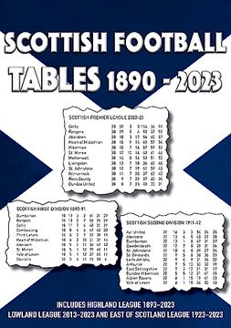 portada Scottish Football Tables 1890-2023 (in English)