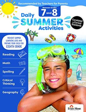 portada Evan-Moor Daily Summer Activities, Grade 7-8 