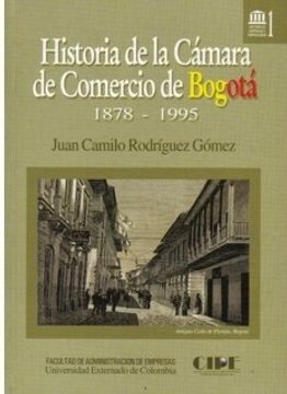 portada Historia de la Cámara de Comercio de Bogotá 1878-1995 (in Spanish)