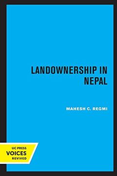portada Landownership in Nepal (en Inglés)