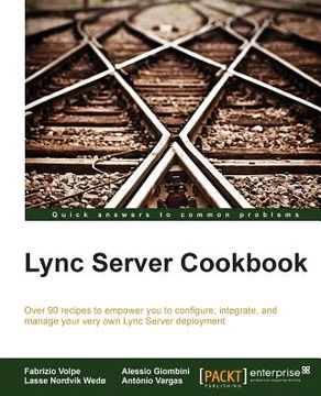 portada Lync Server 2013 Cookbook (en Inglés)