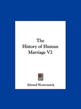 portada the history of human marriage v2 (en Inglés)