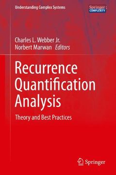 portada Recurrence Quantification Analysis: Theory and Best Practices (Understanding Complex Systems) (en Inglés)