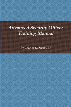 portada Advanced Security Officer Training Manual (en Inglés)