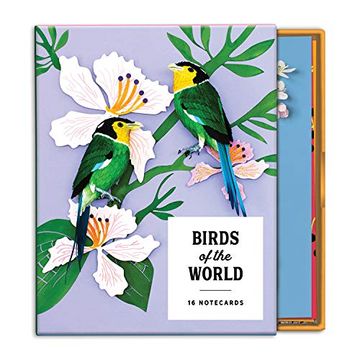 portada Greeting Assortment Notecards: Birds of the World (en Inglés)