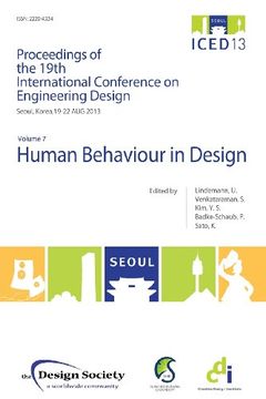 portada Proceedings of Iced13 Volume 7: Human Behaviour in Design