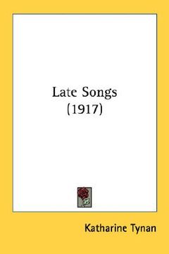 portada late songs (1917) (en Inglés)
