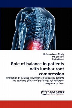 portada role of balance in patients with lumbar root compression (en Inglés)