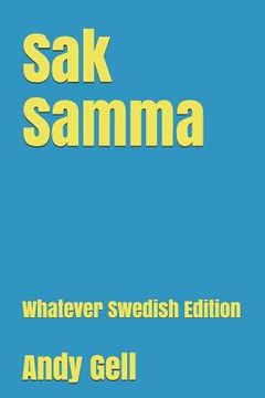 portada Sak Samma: Whatever Swedish Edition