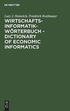 portada Wirtschaftsinformatik-Wörterbuch - Dictionary of Economic Informatics (en Alemán)