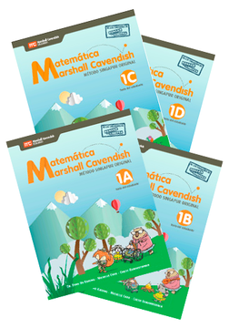 portada Matematica Marshall Cavendish 1º Básico (Tomos 1a, 1b, 1c y 1d) Nueva Edición
