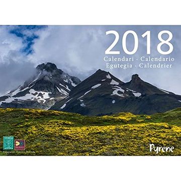 portada Calendario Pyrene 2018. editorial Alpina.