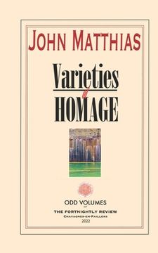 portada Varieties of Homage (in English)