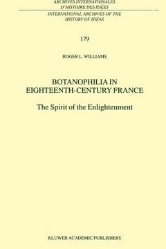 portada botanophilia in eighteenth-century france: the spirit of the enlightenment (in English)
