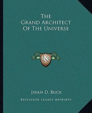 portada the grand architect of the universe (en Inglés)