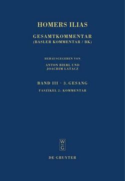 portada Homers Ilias: Gesamtkommentar, Band III: Faszikel 2 (en Alemán)