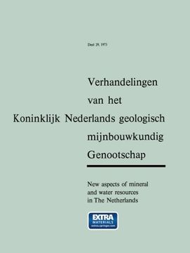 portada New aspects of mineral and water resources in The Netherlands (German Edition)