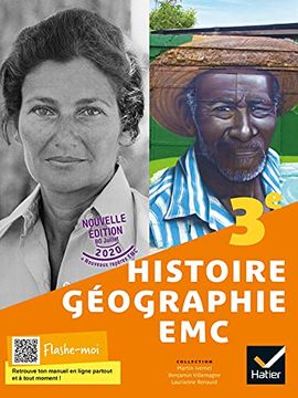 portada Histoire-Géographie-Emc 3e - ed 2021 - Livre Élève