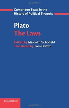 portada Plato: Laws (Cambridge Texts in the History of Political Thought) (in English)