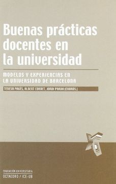 portada Buenas Prácticas Docentes en la Universidad: Modelos y Experiencias en la Universidad de Barcelona (Educación Universitaria)