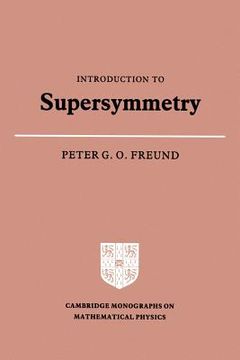 portada Introduction to Supersymmetry Paperback (Cambridge Monographs on Mathematical Physics) (in English)