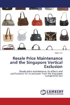 portada Resale Price Maintenance and the Singapore Vertical Exclusion