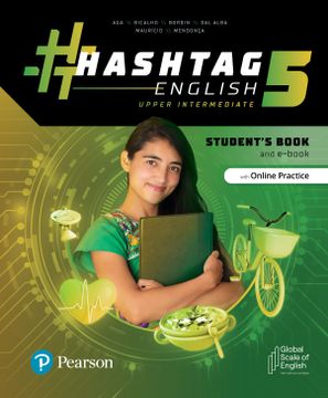 portada Hashtag English 5 Upper Intermediate Student's Book and Ebook (en Inglés)