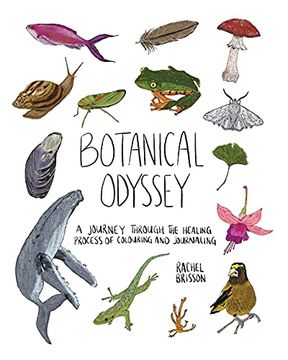 portada Botanical Odyssey: A Journey Through the Healing Process of Colouring and Journaling (en Inglés)