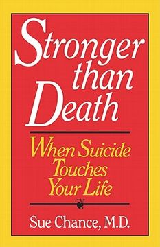 portada stronger than death: when suicide touches your life (in English)