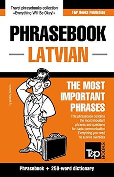 portada English-Latvian Phrasebook & 250-Word Mini Dictionary (American English Collection)
