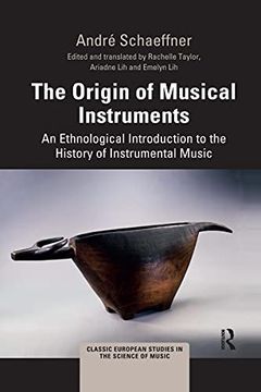 portada The Origin of Musical Instruments (Classic European Studies in the Science of Music) (in English)