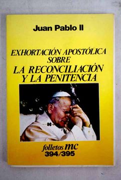 portada Exhortación Apostólica Post-Sinodal Reconciliatio et Paenitentia de Juan Pablo ii