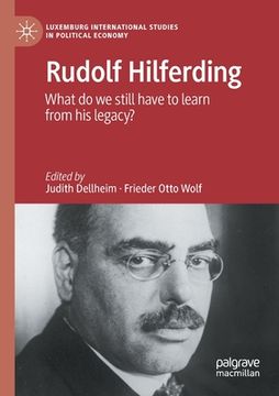 portada Rudolf Hilferding: What Do We Still Have to Learn from His Legacy? (en Inglés)