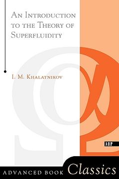 portada an introduction to the theory of superfluidity (en Inglés)