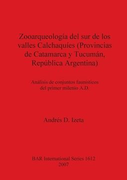 portada Zooarqueologia del sur de los Vall. (Bar International) (en Inglés)