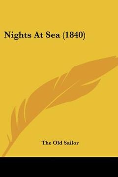 portada nights at sea (1840) (in English)