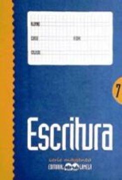 cartilla escritura 7 color.pauta 6mm (lamela)