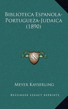 portada Biblioteca Espanola-Portugueza-Judaica (1890)