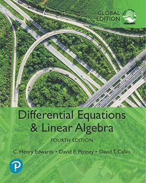 portada Differential Equations and Linear Algebra, Global Edition (en Inglés)